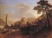 Asher Brown Durand Oberwesel on the Rhine Sweden oil painting artist